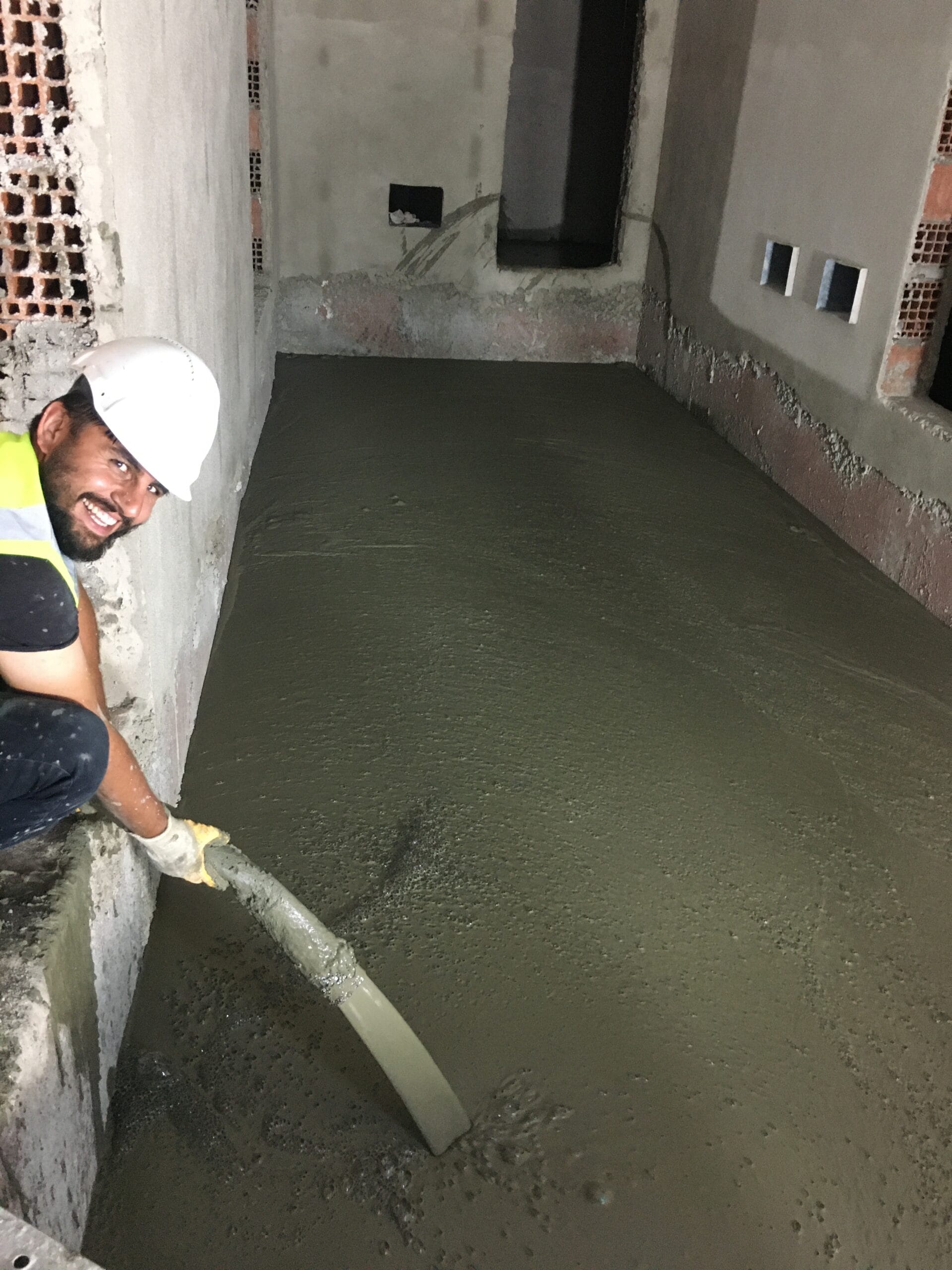 Hafif Beton Şap Uygulama Hafif Beton Şap